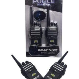 WALKIE TALKIE BLISTER POLICE A PILAS          005-17A