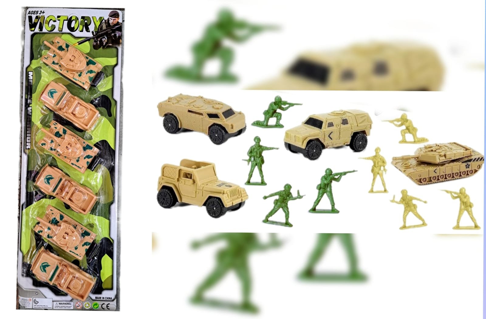 AUTO MILITAR PULL BACK x 6 039352