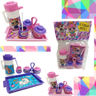 JUEGO DE MATE CON BANDEJA/PERSONAJES INFANTIL 14006M