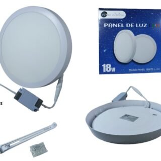 PANEL DE LUZ CALIDO REDONDO PARA APLIQUE 18WTS            18LFC