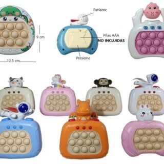 POPPIT ELECTRONICO DE MEMORIA C/LUZ/SONIDO 205A