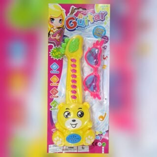 GUITARRA A PILA 24CM CON LENTES INFANTIL        370810