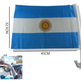 BANDERA PARA AUTO ARGENTINA 30X40CM AG-502           633116