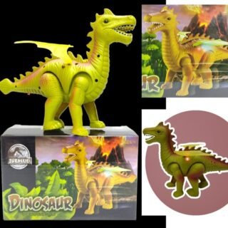 DINODRAGON CAMINA C/LUZ Y SONIDO EN CAJA 801