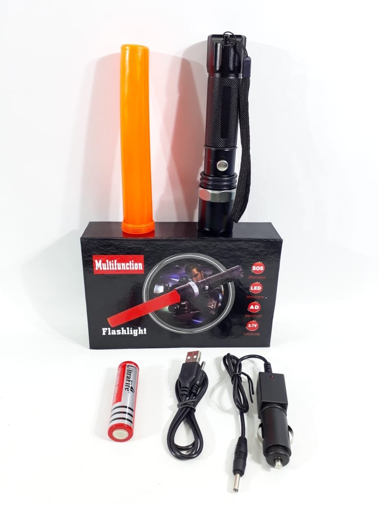 LINTERNA RECARGABLE MULTIFUNCION HH-818 808-1 807