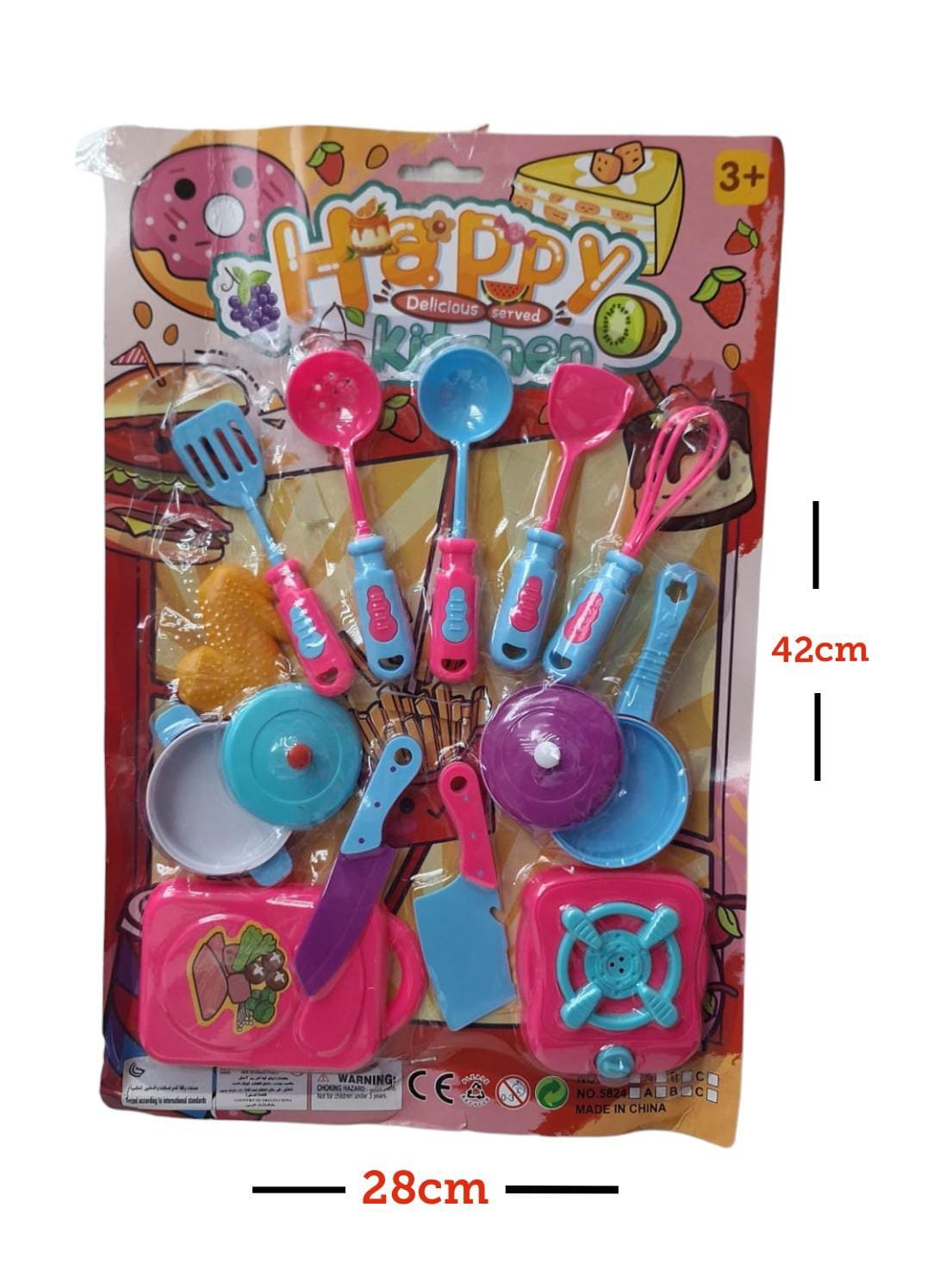 SET COCINA EN BLISTER HAPPY DELICIOUS 98985