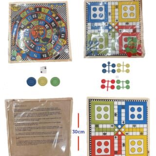 JUEGO DE MESA MADERA OCA-LUDO 30x30         99005
