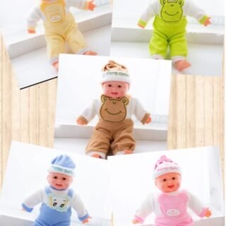 BEBE CON SONIDO Y ROPA A-B256