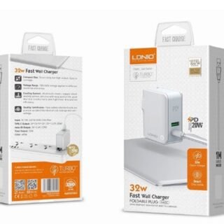 CARGADOR LDNIO 32W PD+AUTO ID CABLE TIPO C TIPO C         A4403C-TC