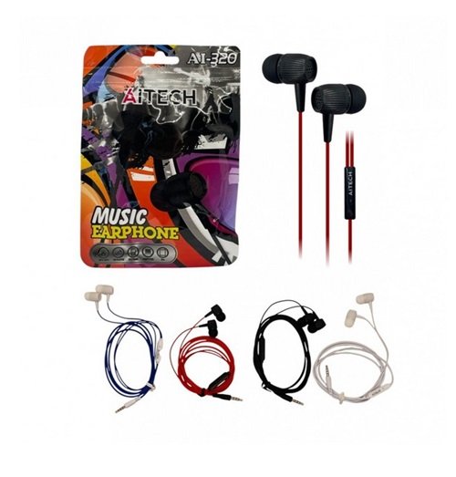 AURICULAR TRENZADO AITECH MANOS LIBRES AI-320