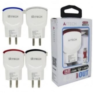 CARGADOR AITECH 3.1A MICRO-V8 1.2M FAST CHARGE AI-32M