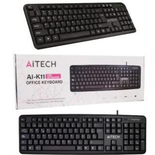 TECLADO AITECH CON CABLE USB         AI-K11