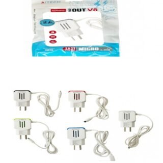CARGADOR AITECH 2.1A MICRO - V8 EN BOLSA AICP040121
