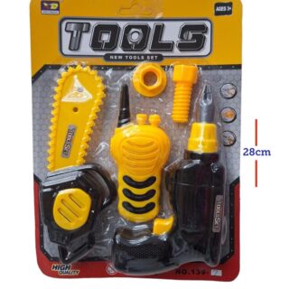 HERRAMIENTA INFANTIL TOOLS 5 Pzs AR1316