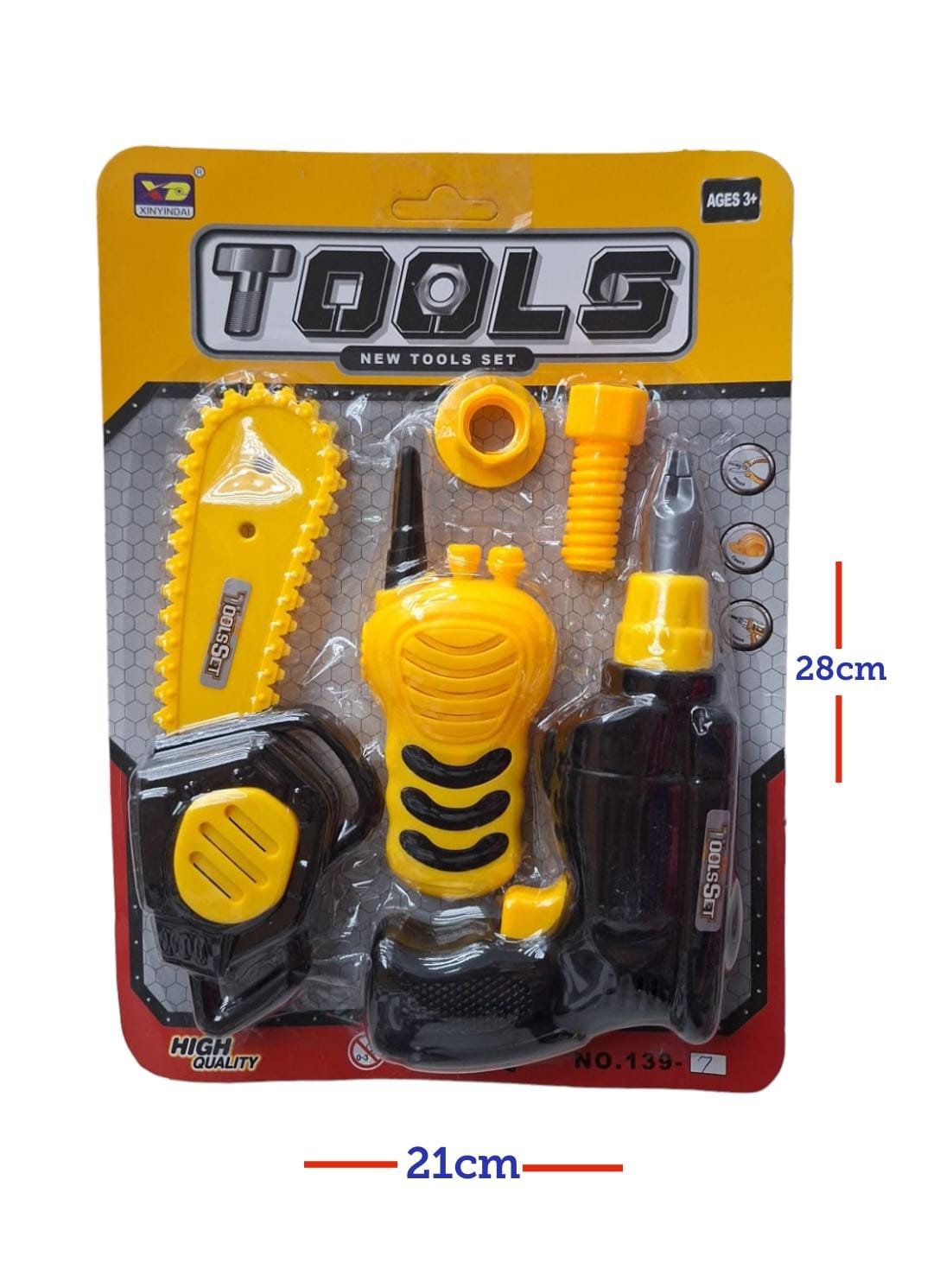 HERRAMIENTA INFANTIL TOOLS 5 Pzs AR1316