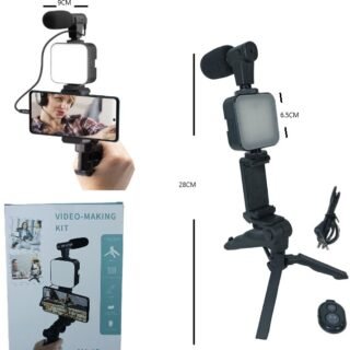 SLF-51007 TRIPODE C/LUZLED Y MICROFONO