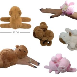 PELUCHE JUGUETE PULSERA CAPYBARA X UNDS           BALA-06