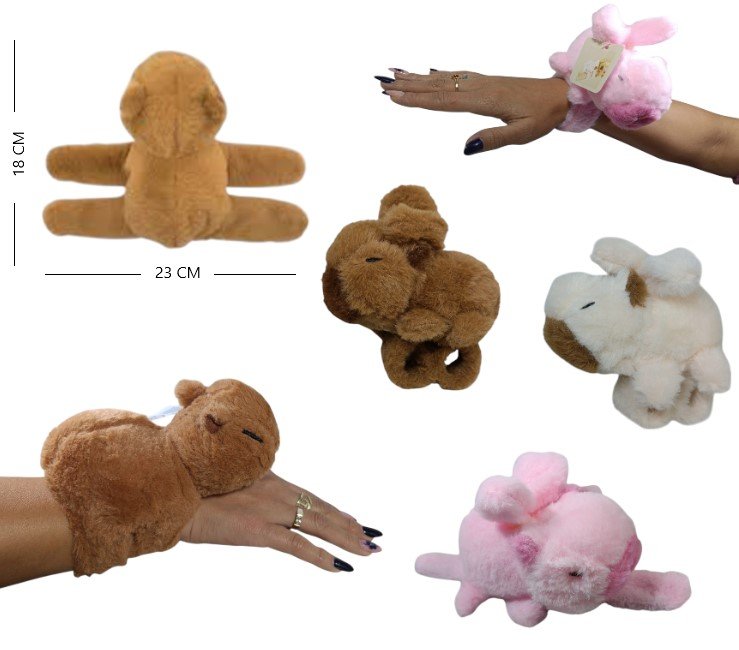 PELUCHE JUGUETE PULSERA CAPYBARA X UNDS BALA-06