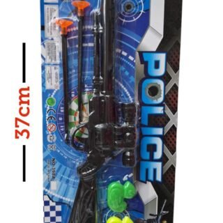 BLISTER POLICIA CON ACCESORIOS BATLE