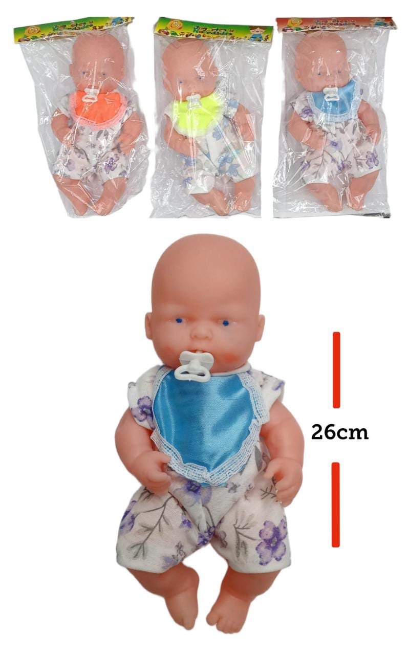 BEBE JUNIOR CON ROPA GOMA BCR-30