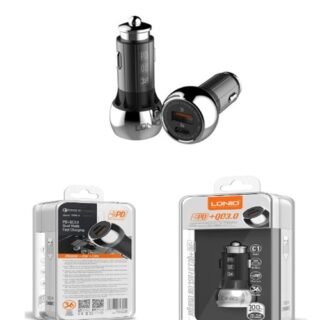 CARGADOR DE AUTO LDNIO PD+QC3.0 36W TIPO C C1