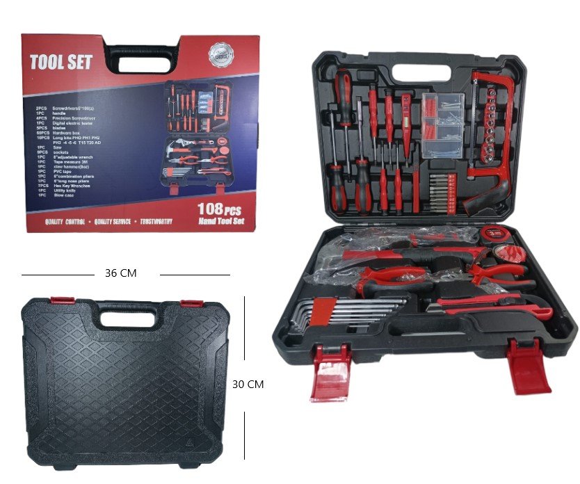 SET DE HERRAMIENTAS 108PCS C2206-1
