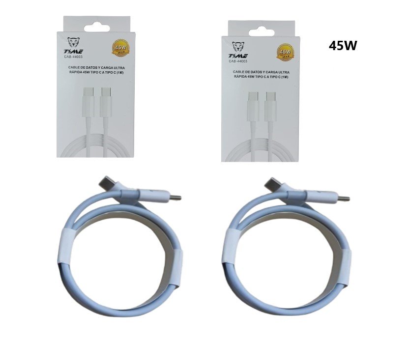 CAB-44005 CABLE TIME TIPO C A C 1M 45W