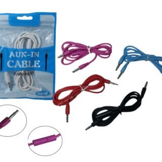 CAB-46006 CABLE AUXILIAR C/ MANOS LIBRES COLORES CAB-46003