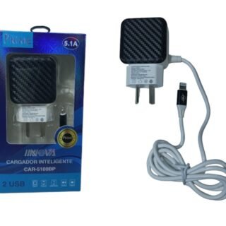 CARGADOR IPHONE INOVA 5.1A CAR-5100BP