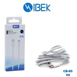 CABLE IBEK 6A MICRO - V8 CARGA RAPIDA CB-61             CB-65