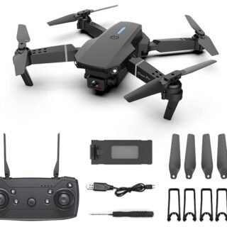 DRONE CON CAMARA E88 CON CONTROL                 DR-3