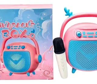 PARLANTE KARAOKE INFANTIL RENO EFECTO VOZ          KTS-1686