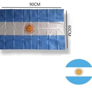 BANDERA MEDIANA ARGENTINA 90X60CM 633115            EF10010