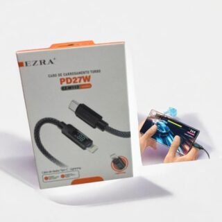 CABLE EZRA C/PANTALLA DE CARGA PD27W TIPOC A LIGH         EZ-W112