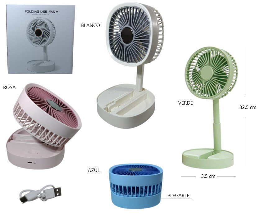 VENTILADOR PLEGABLE FA008CP