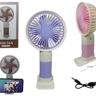 VENTILADOR 168 C/ SOPORTE PARA CELU FAN-114013