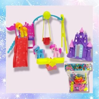 SET DE CASTILLO CON PONNY FUNNY EN BOLSA         G6-27