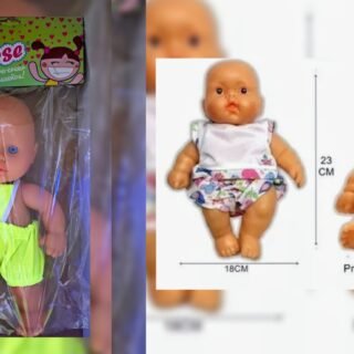 BEBE GOMA CON ROPITA GAB-12