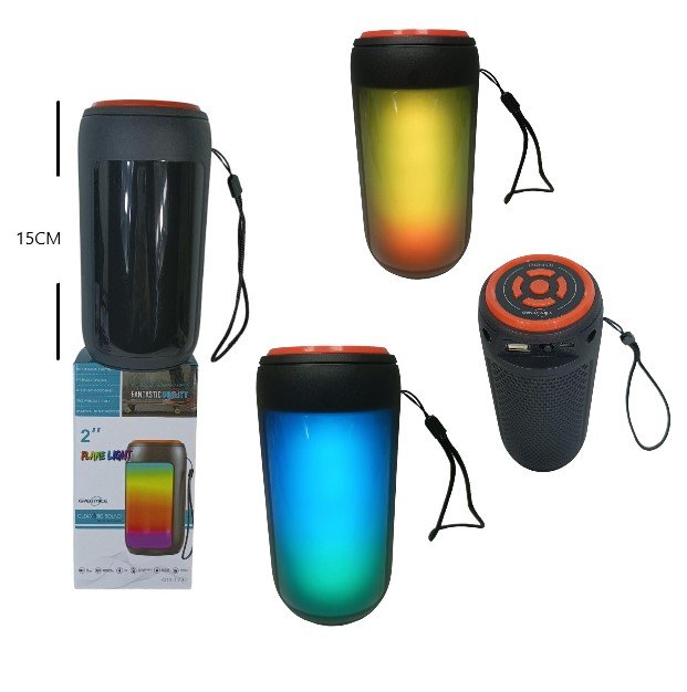 PARLANTE BT CON LUZ BT/FM/MP3 GTS-1732