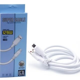 CABLE USB V8 MICRO USB 6A 120W HH-005