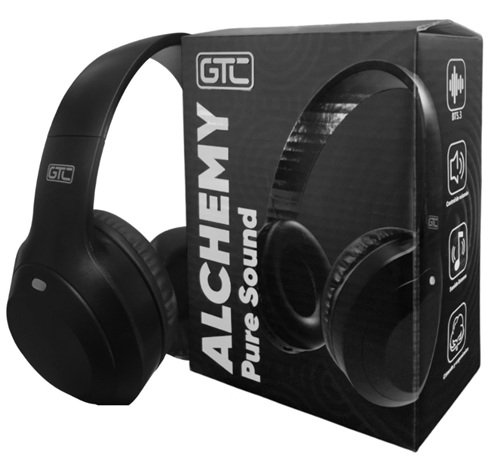 AURICULAR VINCHA GTC BLUETOOTH NEGRO HSG-198