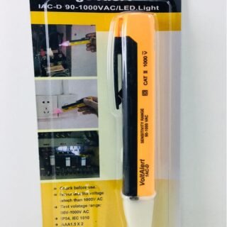 LAPIZ TESTER DE VOLTAJE CON LUZ 1000V CON PILAS -