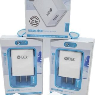 ADAPTADOR CARGADOR IBEK 2.1A IB-2013