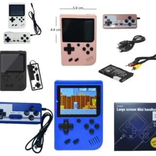 CSL-61015 CONSOLA JUEGO CON JOYSTICK 400 EN 1 JOY-61008