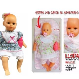BEBOTA GOMA CON SONIDO LLANTO MONSI           K-B21