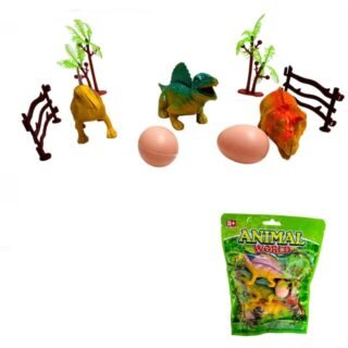 DINOSAURIO EN BOLSA ANIMAL WORLD K-DINO1