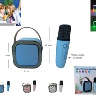 PARLANTE BT CON LUZ C/1 MIC