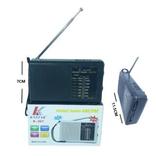 RADIO KNSTAR 2 BANDAS AM- FM          K265