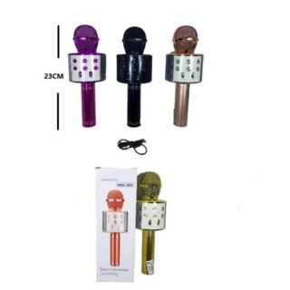 MIC-21007 MICROFONO KARAOKE EFECTO DE VOZ K-585