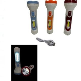 LINTERNA 2 POSICIONES RECARGABLE 3W USB KD-4507